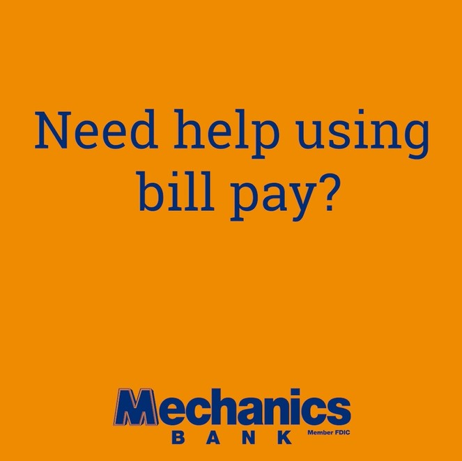Need help using bill pay?